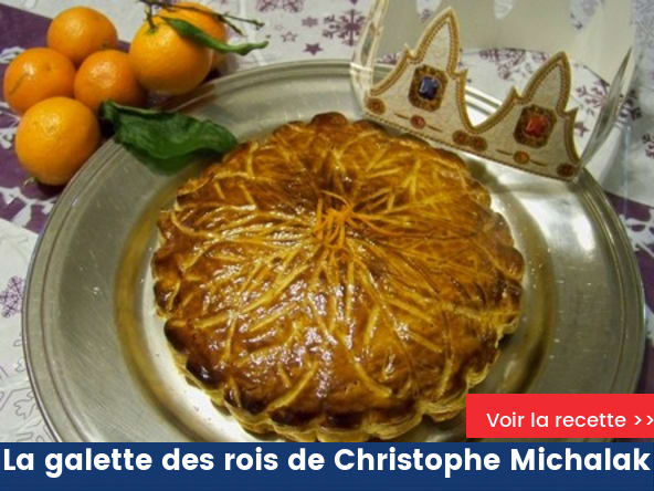 La galette des rois de Christophe Michalak